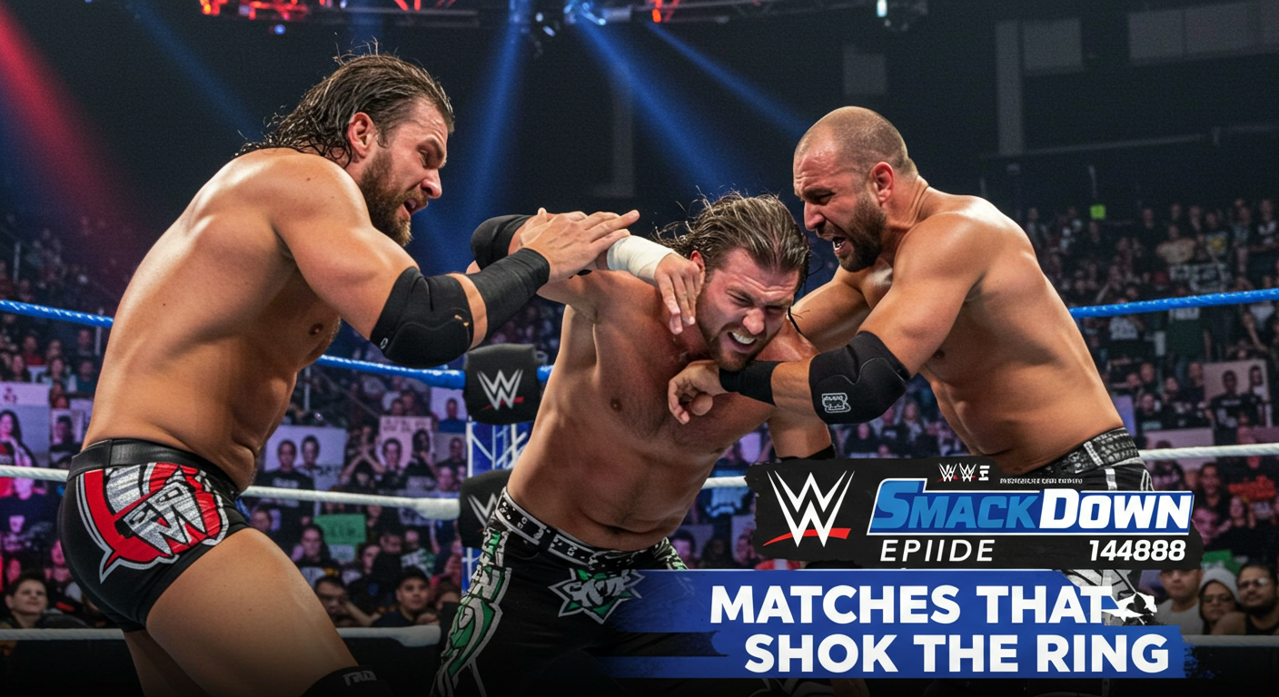 WWE SmackDown Episode 1488: The Matches That Shook the Ring