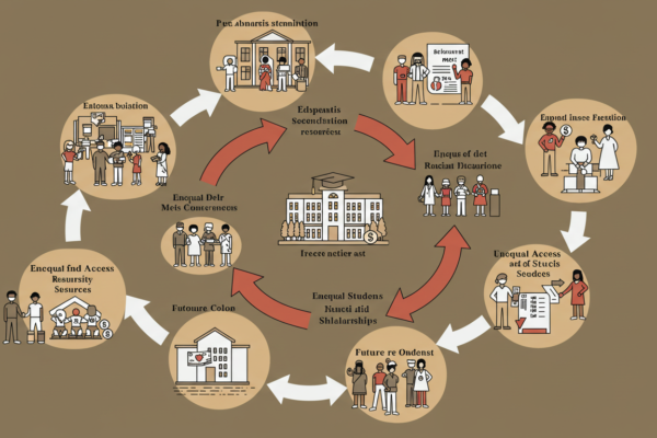 A Vicious Cycle: Economic and Racial Disparities in Higher Education