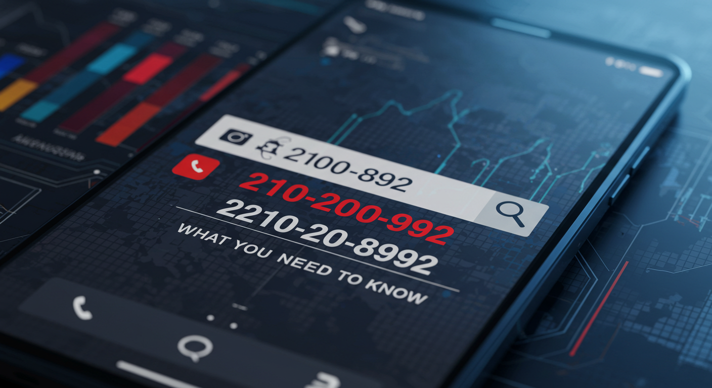 Unraveling the Mystery of 210-200-8992: What You Need to Know
