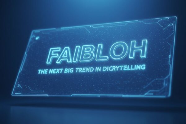faibloh: The Next Big Trend in Digital Storytelling faibloh: The Next Big Trend in Digital Storytelling