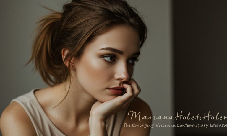 mariana holert: The Emerging Voice in Contemporary Literature